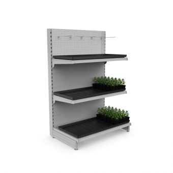 présentation des plantes dans l'étalage du magasin