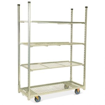 Chariot danois à fond en fer