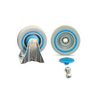 Zware kwaliteit wielen CC container