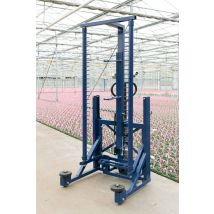 Retrait facile des plaques d'un chariot