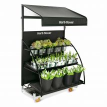Horti-Flower Armoire de présentation Chariot de vente